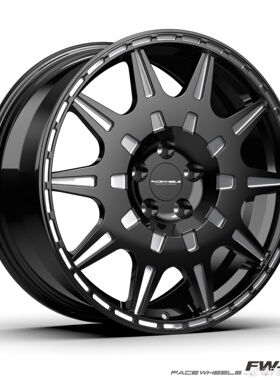 FACEWHEELS FW-S04款单片锻造VIP轻量化轮毂(适用于越野车车型)