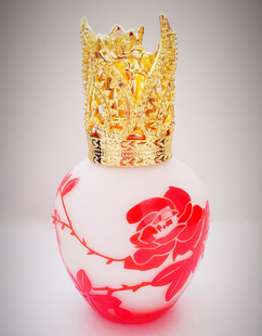 【皇冠店】台湾精致无火熏香灯熏香瓶薰香瓶熏香炉 D05