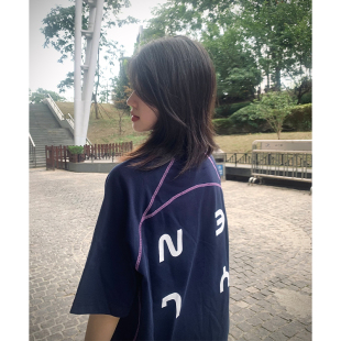 潮牌潮流ins纯棉宽松白体恤圆领半袖 新款 上衣服 t恤男2026夏季 短袖