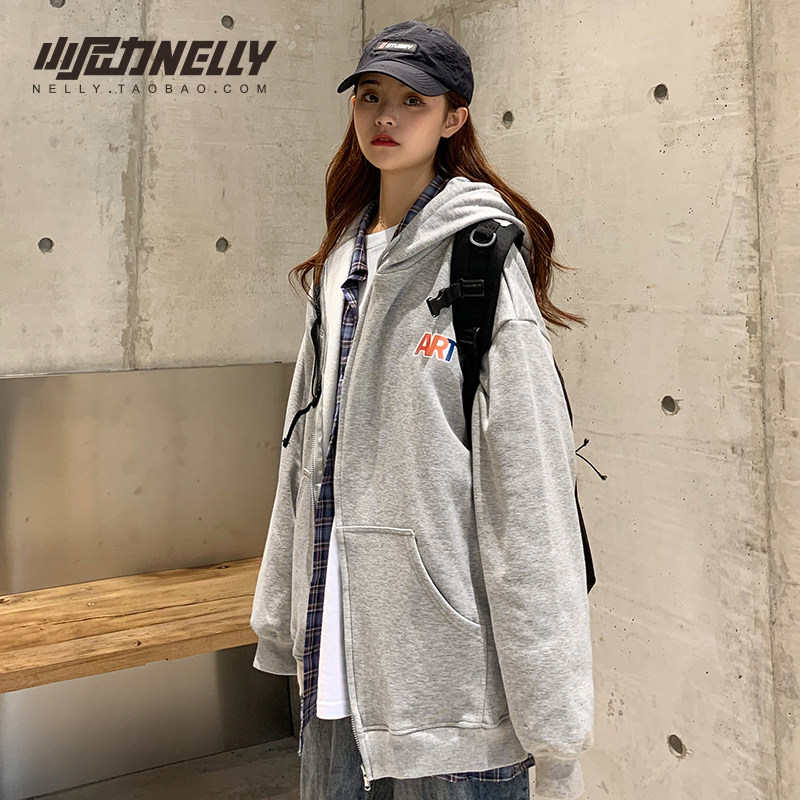 秋冬卫衣男连帽衫情侣款宽松外套青中年加绒韩版纯色男士拉链开衫在类目 男装, 卫衣中 - 来自Buy2taobao.com提供专业的淘宝代购服务