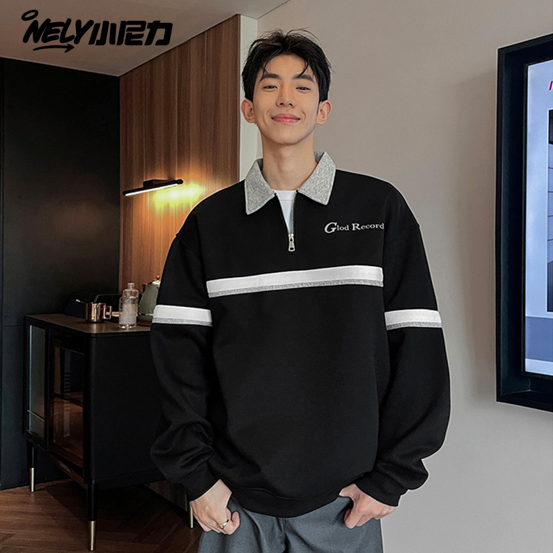 小尼力复古潮牌POLO衫