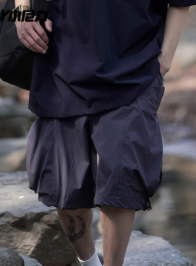 2026新款户外短裤男士夏季ins潮牌宽松百搭五分裤直筒阔腿裤衩子