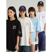 软妹可爱少女情侣宽松短袖 夏季 T恤上衣男 蠢萌宇航员 小尼力原创