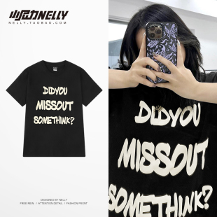 宽松休闲重磅复古半袖 美式 夏季 t恤男款 潮流 潮牌oversize纯棉短袖