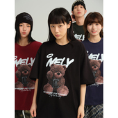 衣服情侣纯棉男装 重磅短袖 2026新款 潮牌夏季 体恤 t恤男女宽松大码