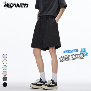 重磅五分卫裤 休闲短裤 子美式 潮流外穿宽松运动中裤 5分库 男夏季