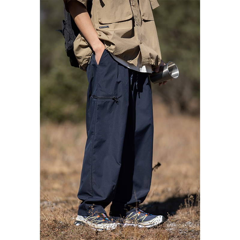 潮牌山系冲锋长裤夏季新款