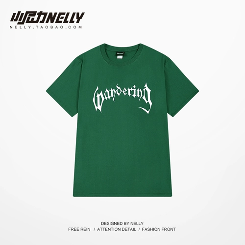 Tide, ретро трендовая хлопковая футболка с коротким рукавом, в американском стиле, оверсайз, короткий рукав