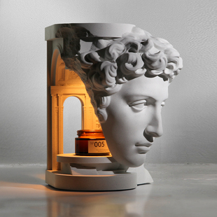 泥想国原创朱利亚诺融蜡灯融烛灯香薰蜡烛氛围灯摆件乔迁新婚礼物