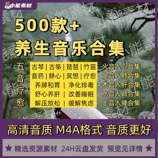 五音音药疗法音乐身心舒畅缓解压力静心养心放松五音疗愈养生