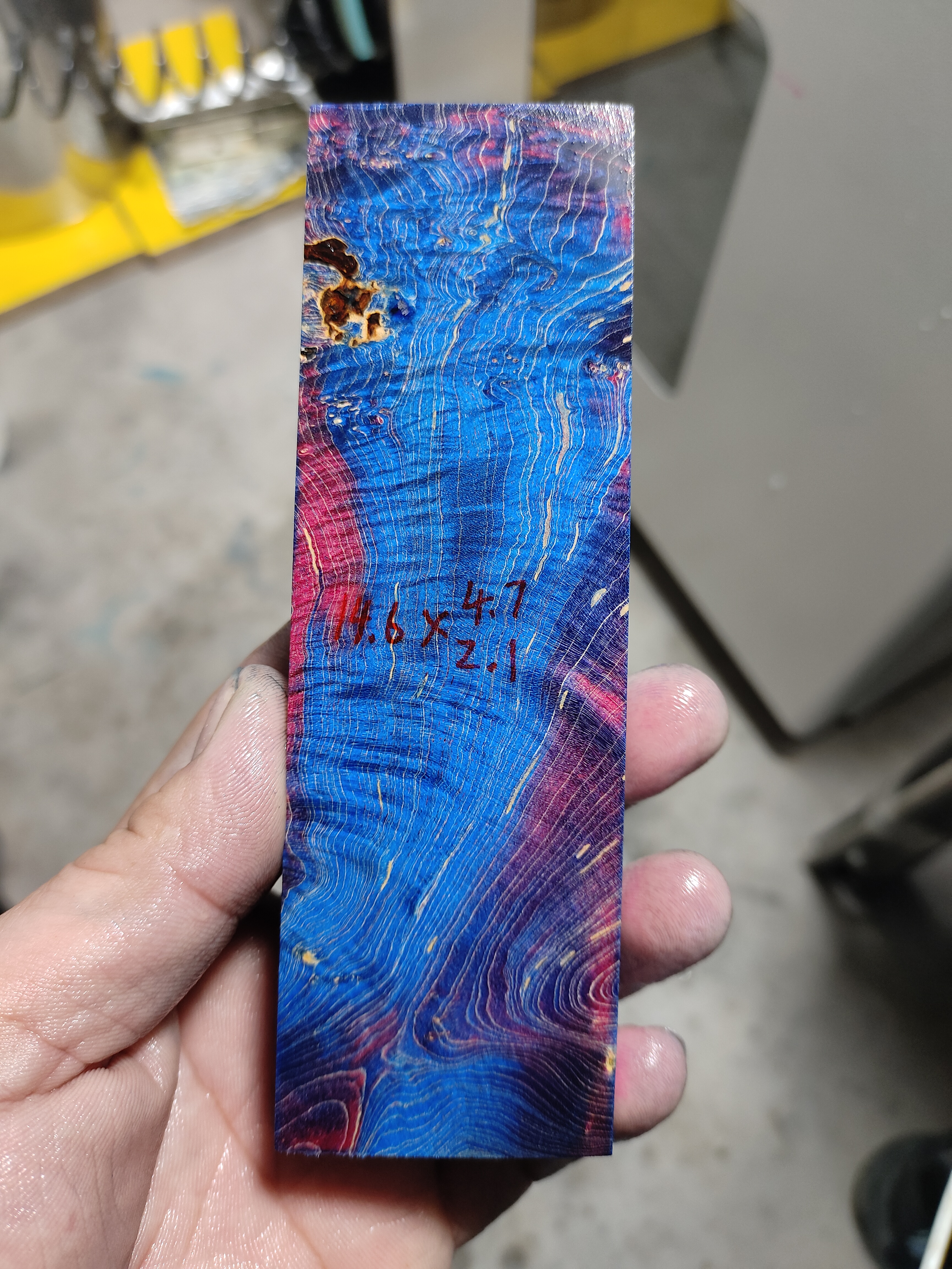 稳定化木固化木料刀柄料稳定化木料稳定化木木料彩色木料稳定木块