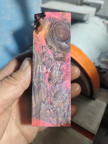 稳定化木固化木料刀柄料稳定化木料加工工艺品木料彩色木稳定木料