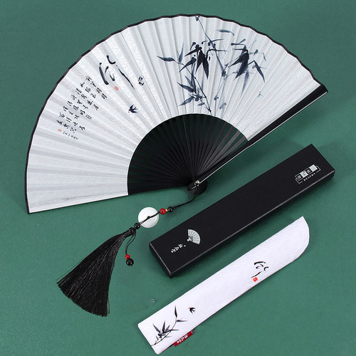 梅兰竹菊系列雅扇堂古风手工扇子