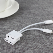 适用于iphone14充电听歌二合一耳机转接线头音频转换器转3.5mm口