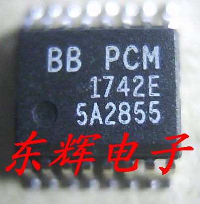 贴片IC PCM1742KE  PCM1742E KEG 数模转换器芯片 SSOP-16