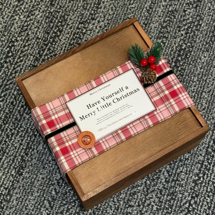 圣诞节包装盒礼盒烘焙手提阿胶糕饼干糖果盒苹果伴手礼品盒