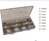 Визажист-хранение коробка [серый] матовая