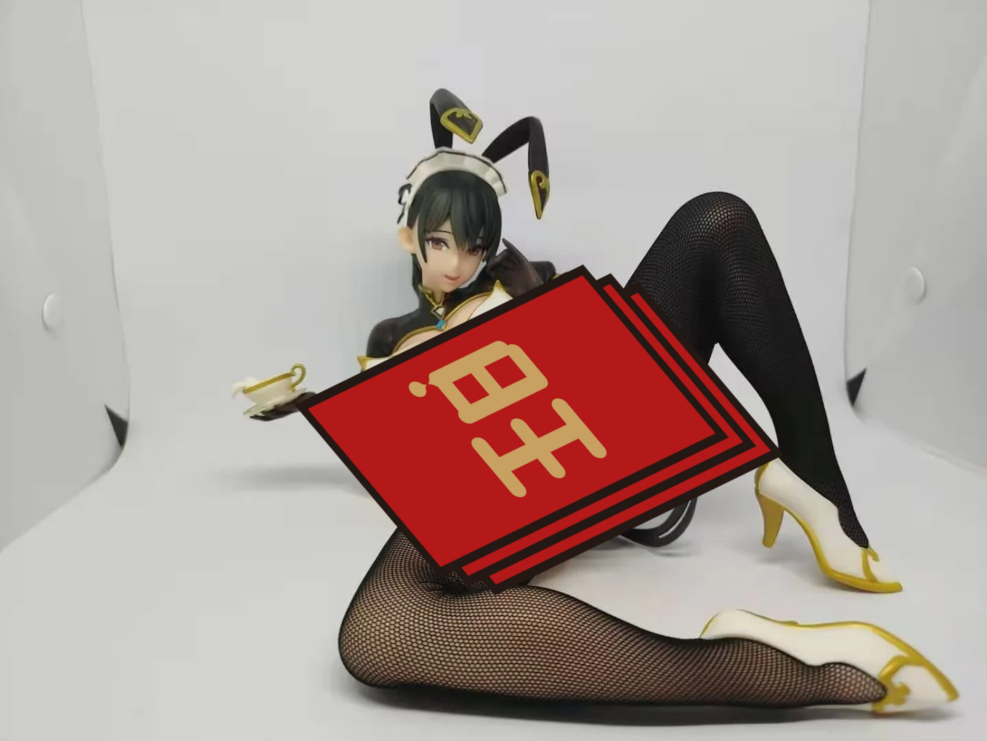 美少女系列 n社 兔娘 女仆萤 兔女郎 绅士款 摆件 模型 盒装手办