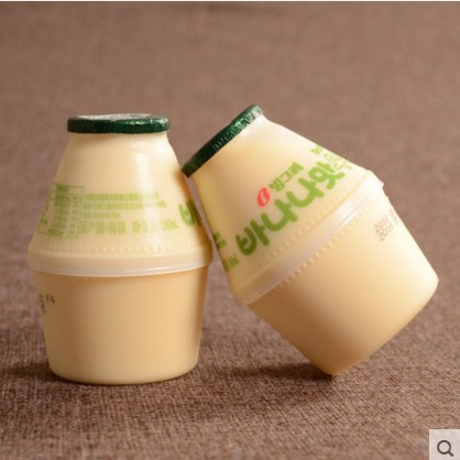 包邮韩国进口宾格瑞香蕉240ml2瓶