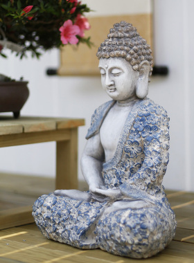 创意摆件中式佛像庭院装饰户外