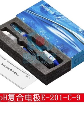 E-201-C PH复合电极 ph电极 通用型适合各款酸度计PHS-25 PHS-3型