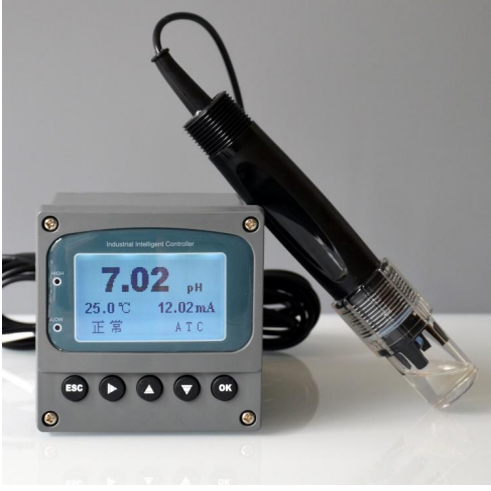 工业在线ph计检测仪PH控制器ph值检测仪ph探头电极传感器 ORP计