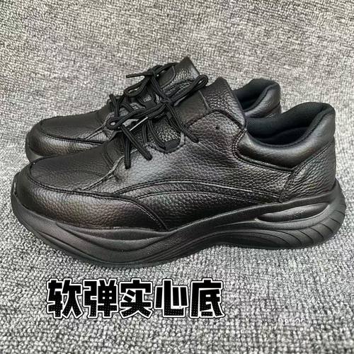 春秋出口德国高档男鞋新款头层牛皮厚底老爹鞋百搭男士潮流休闲鞋