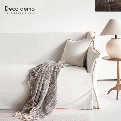 DecoDemoins风棉麻沙发巾