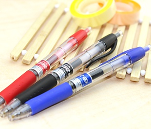 东亚DONG-A按动中性笔U-KNOCK XQ经典款U-KNOCK波点款U-knock pop