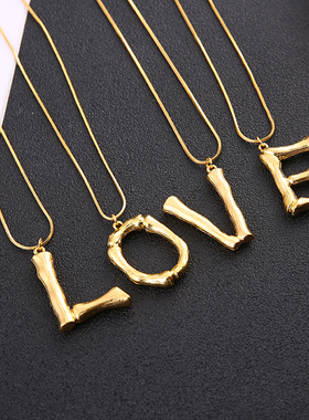 日韩同款欧美超大牌抖音毛衣链