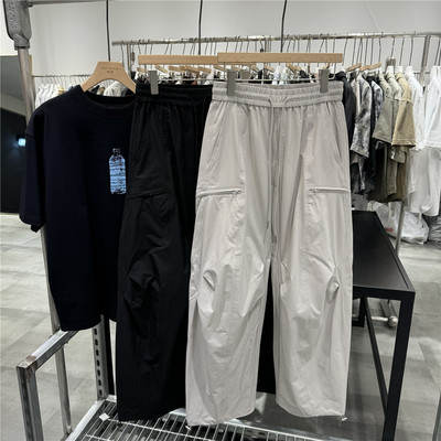 2025夏季男宽松多口袋工装休闲裤