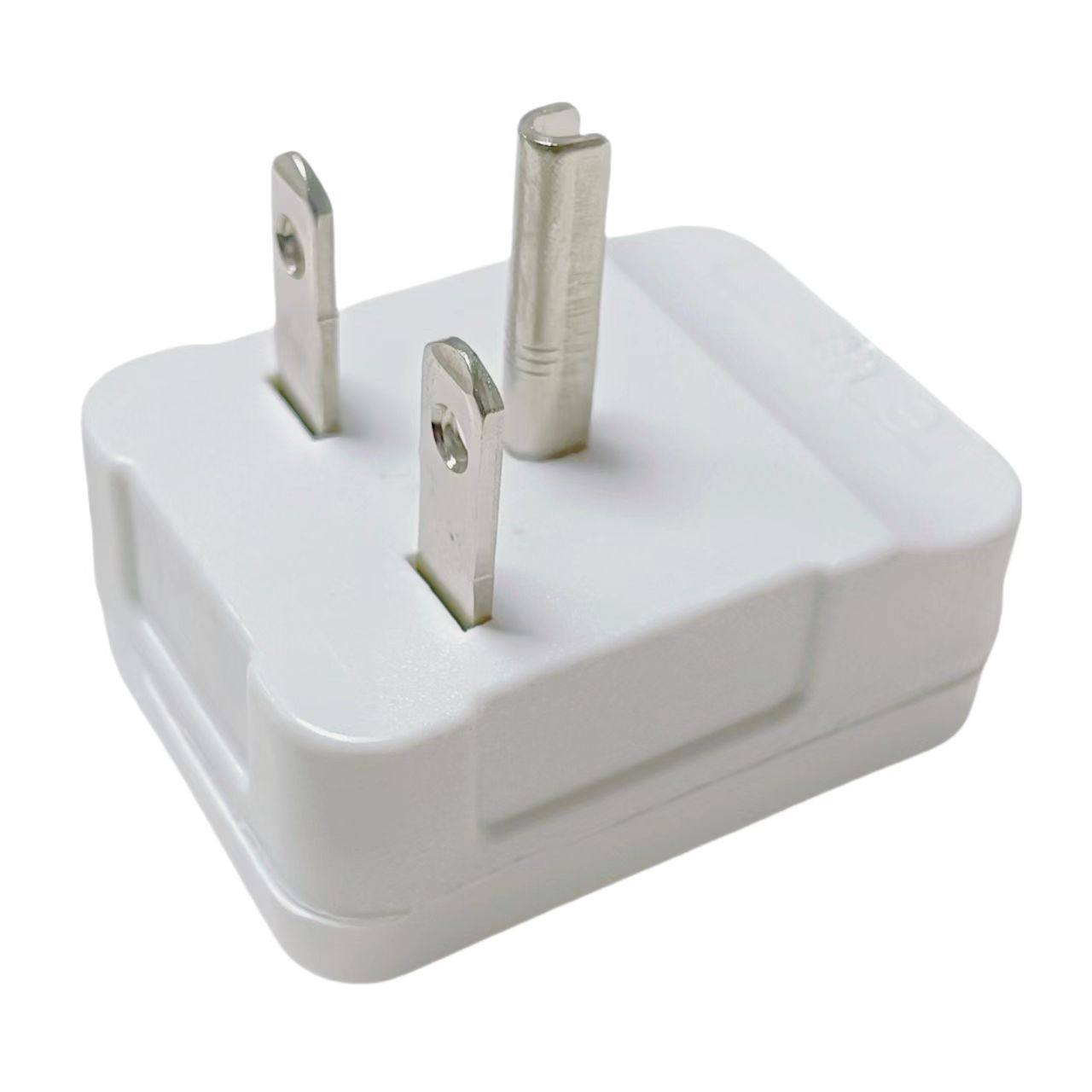 台湾美国250V插座延长线插头NEMA-6-15P美标Y型15A自接线插头