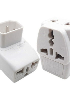 服务器IEC320-C14一转三万用转换插座10A 电脑PDU多孔转换插头UPS