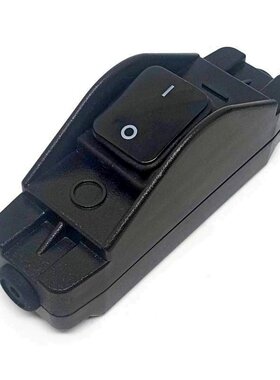 防水防尘线上中途开关大电流30A手捏电源按键船型红色3-220V通用