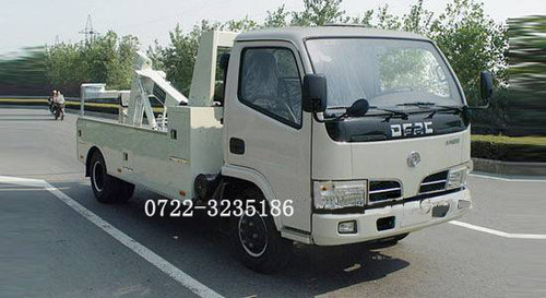 国六东风小多利卡3吨拖吊连体3吨清障拖车程力公路施救应急救援车