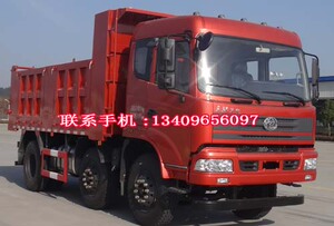 STQ十通牌20吨三轴载货自卸汽车 环卫垃圾站用运输废品物料汽车