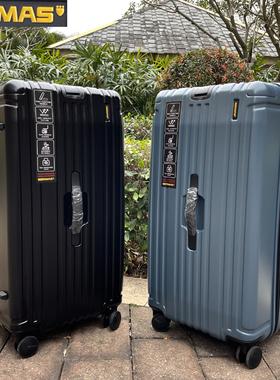 BERMAS拉杆行李箱30寸旅行托运男女密码胖胖硬箱万向轮大容量出国