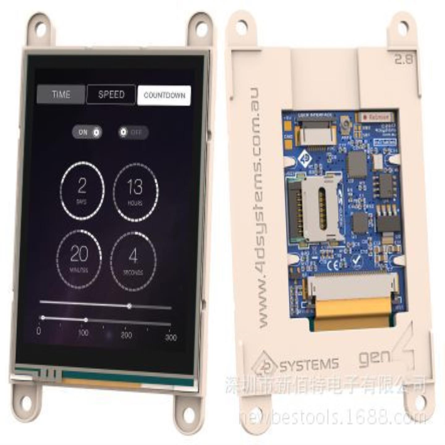 4D Systems SK-gen4-IoD-28T显示模块