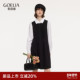 歌莉娅假两件连衣裙女2026新款 春季 巨好看穿搭通勤裙子1F1R4H150