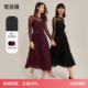 收腰显瘦裙子女18NM4E350 压褶蛋糕连衣裙气质时尚 歌莉娅夏季 新款