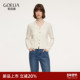 歌莉娅春季 1F2L6J050 送可拆卸飘带 新品 天丝毛针织开衫
