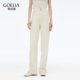 子直筒长裤 歌莉娅高腰牛仔裤 流行穿搭裤 春季 1E3JCD23E 女2025新款