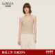 穿搭V领无袖 歌莉娅无缝羊绒吊带背心女2026新款 春季 上衣1F1L5B420