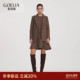歌莉娅水洗羊毛西装 秋冬通勤穿搭重要场合两件套裙 套装 女2025新款