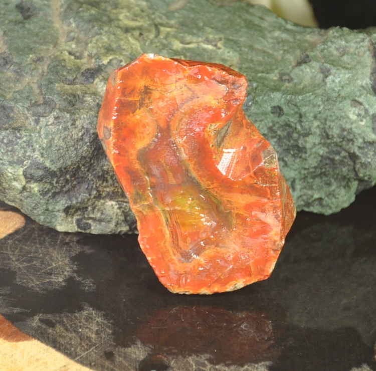 辽宁朝阳天然北票战国红缟玛瑙矿标肉料原石1-36未优化原色手把件