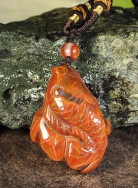 精品手工雕件天然北票玛瑙吊坠