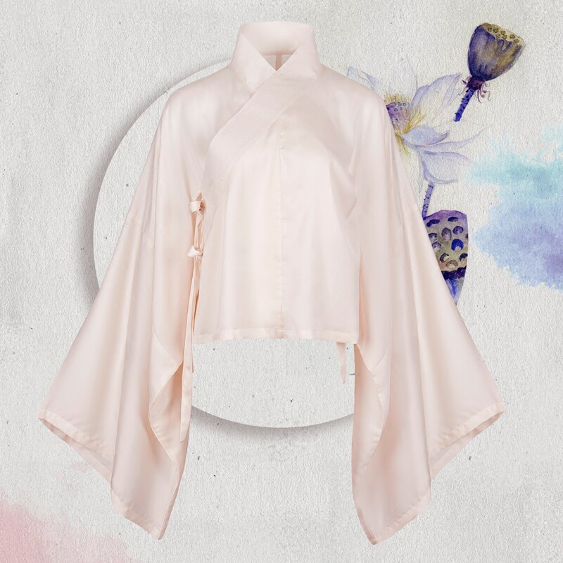 都城南庄汉服原创竹丝棉白色浅肉色中衣交领可配交领齐腰襦裙中衣在类目 女装/女士精品, 唐装/民族服装/舞台服装, 民族服装/舞台装中 - 来自Buy2taobao.com提供专业的淘宝代购服务