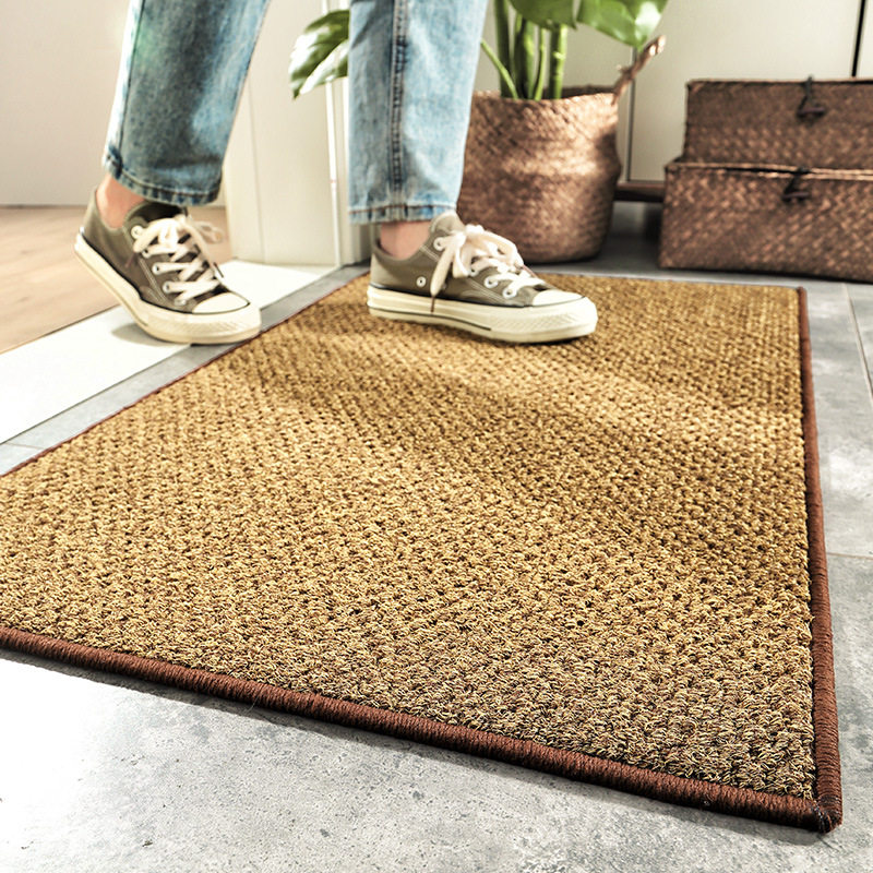 大江丙纶硬丝仿椰棕入户进门大门口户外蹭土除尘耐磨地毯地垫门垫,居家布艺,家用脚垫,淘宝优惠券,粉丝福利购,淘宝优惠卷
