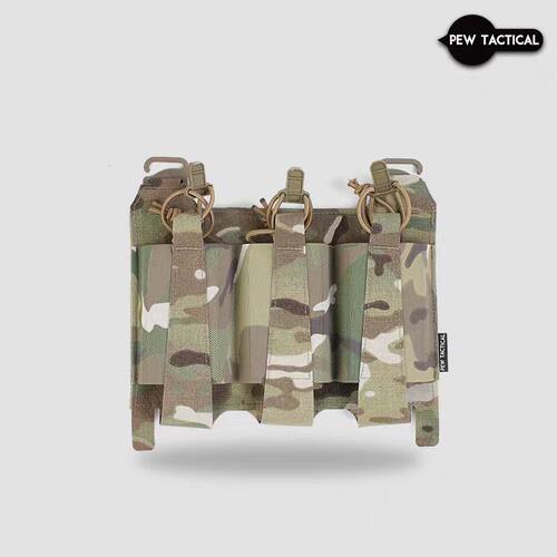 PEWTAC TEAR 556/762通用型弹力三联前面板 法老分隔 FP07