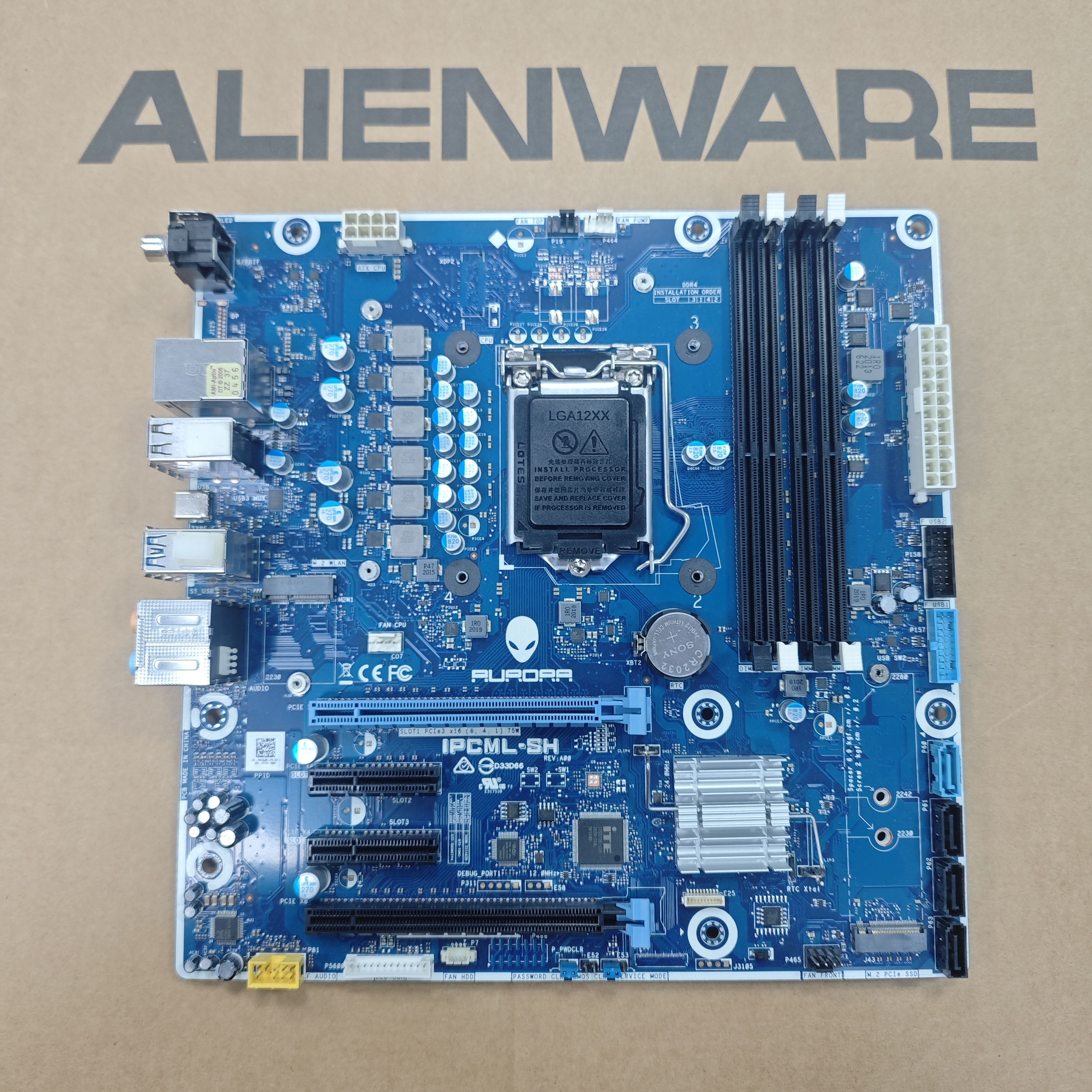 外星人Aurora R11 主板IPCML-SH N43JM 07W25T支持10代原装